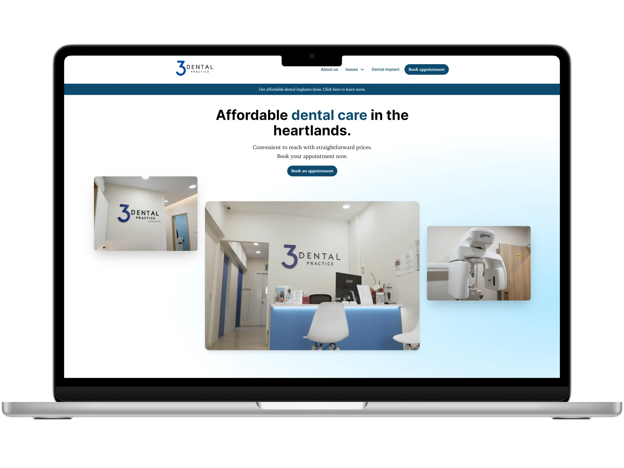 3 Dental homepage