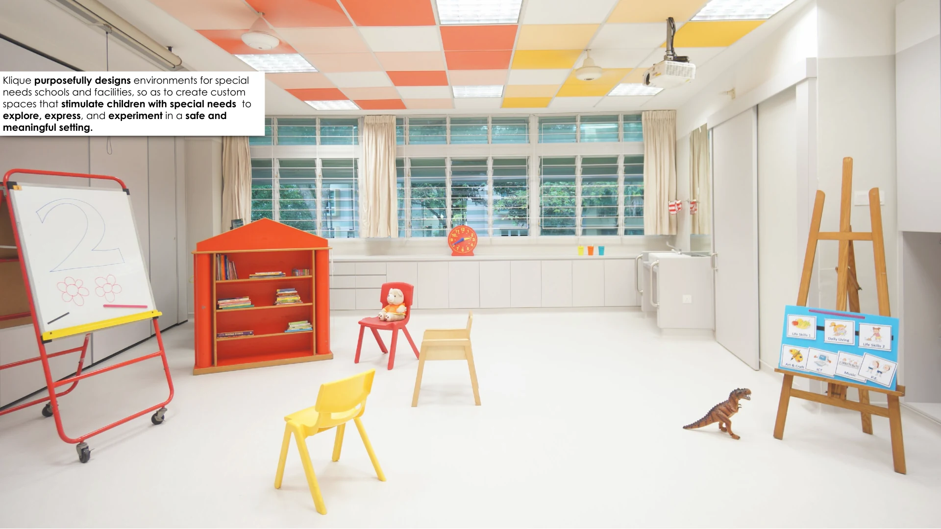 Introduction to Klique's approach to special-needs environments